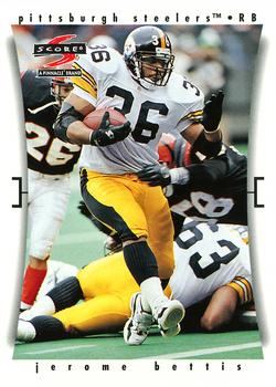Jerome Bettis Pittsburgh Steelers 1997 Score NFL #226